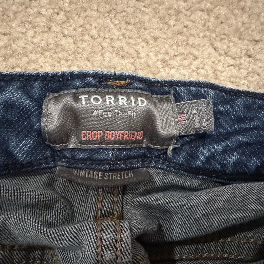 Size 18 Torrid Jeans